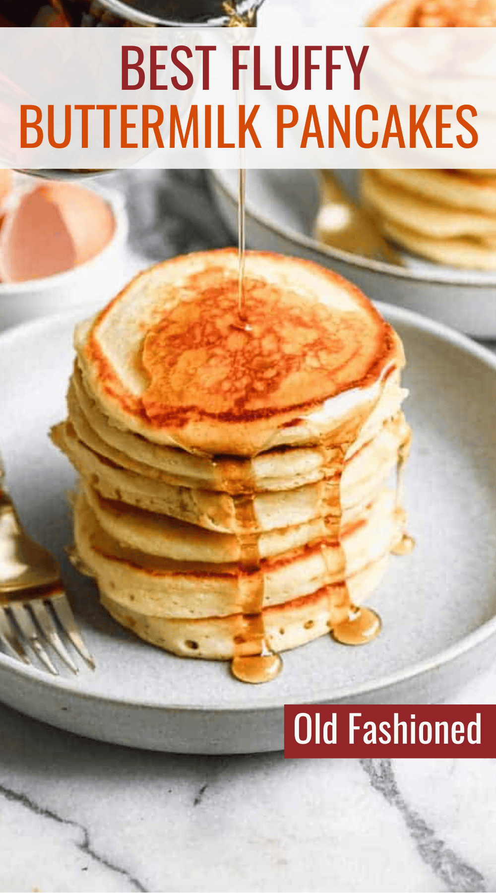 Never Use a Mix Again: Easy, Fluffy Homemade Buttermilk Pancakes